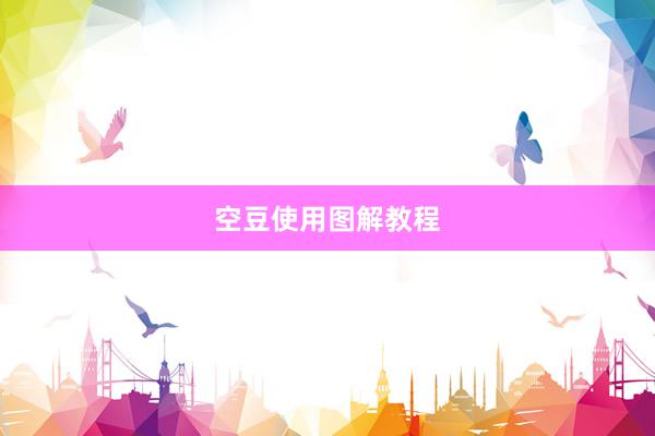 空豆使用图解教程